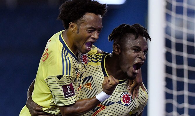 Cuotas del próximo choque entre Colombia vs Uruguay, Eliminatorias Qatar 2022