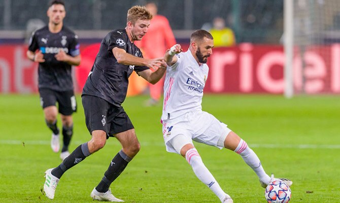 Cuotas del próximo choque entre el Real Madrid y Borussia Monchengladbach, sexta jornada de la fase de grupos de la Champions League