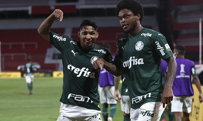 Cuotas del Palmeiras vs Santos, final de la Copa Libertadores