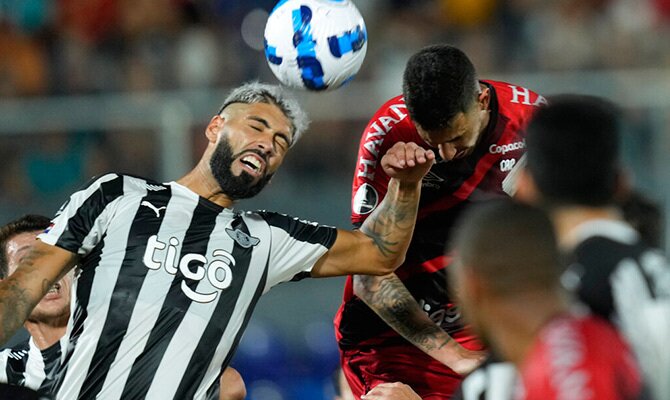 Jose Canale de Libertad en accion por la Copa Libertadores