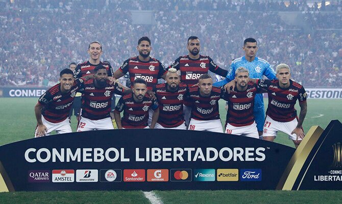 El equipo titular de Flamengo en semifinales de la Copa Libertadores