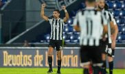 Roque Santa Cruz de Libertad festeja una anotacion en torneo internacional