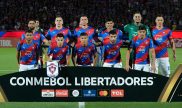 El equipo de Cerro Porteño antes de enfrentar a Barcelona por la Libertadores