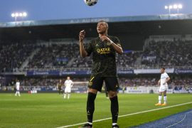 Kylian Mbappé en uno de los partidos de Ligue 1 con el PSG