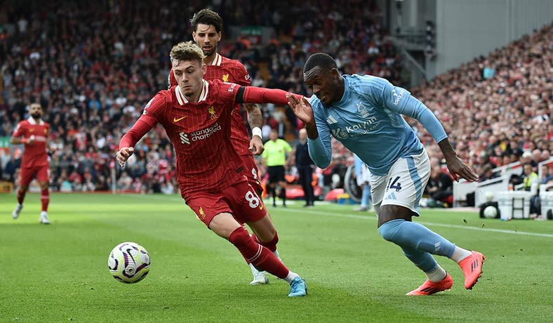 Previa y mejores apuestas de Nottingham vs Liverpool en Premier League