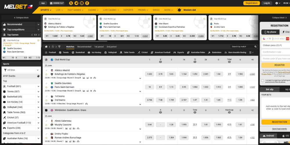 Deportes Melbet
