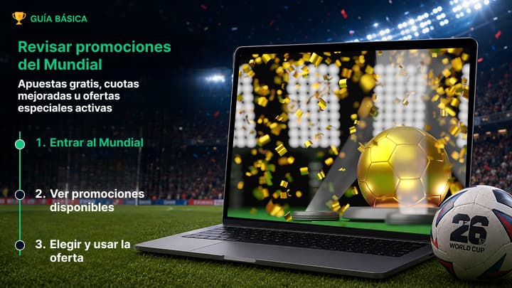 Mercados de apuestas disponibles para la Copa Mundial 2026