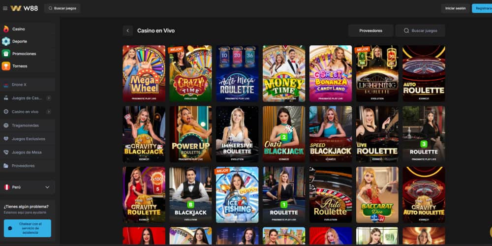 W88 casino en vivo